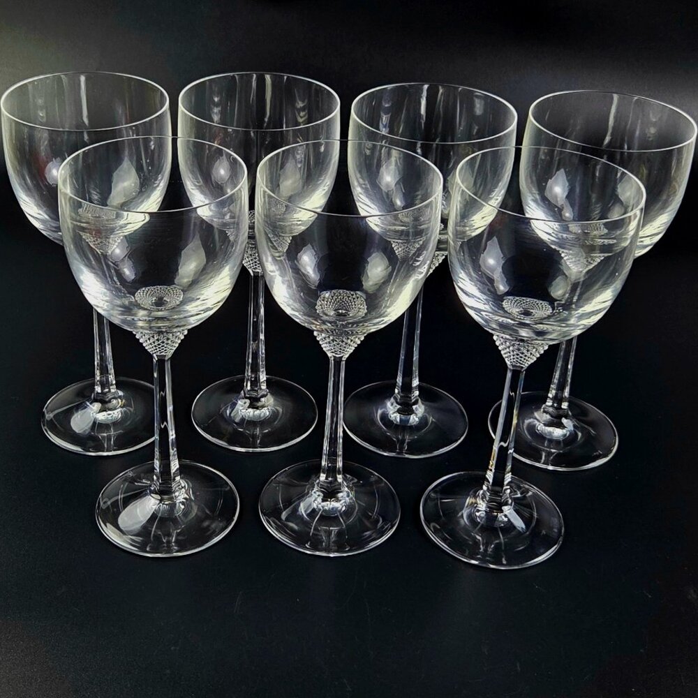 Vintage Claret Wine Octavie by Villeroy & Boch - Set of 7 - 7 5/8"